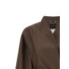 Linen blend blazer