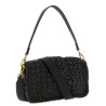 Raffia crossbody bag