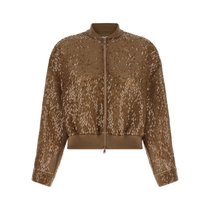 Zip cardigan