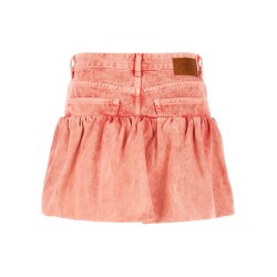 Denim jeans skirt