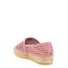 Crochet knitted espadrilles