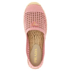 Crochet knitted espadrilles
