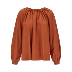 Boat neck blouse