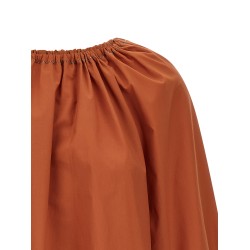 Boat neck blouse