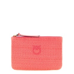 Raffia clutch