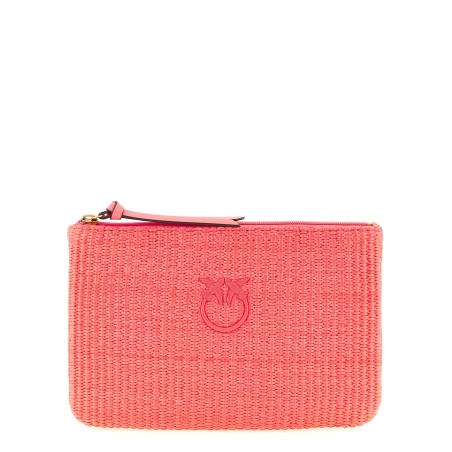 Raffia clutch