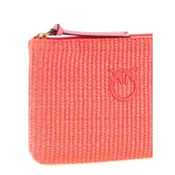 Raffia clutch