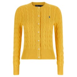 Cotton cable cardigan