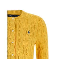 Cotton cable cardigan