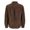 Suede overshirt