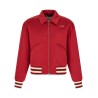 'Aces Satin Club' bomber jacket