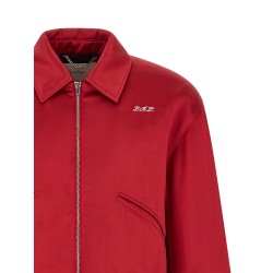 'Aces Satin Club' bomber jacket
