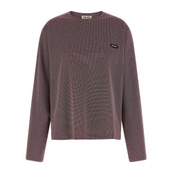 Jacquard jersey t-shirt