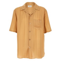 Striped silk shirt