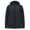 'Shiny Zipper Pull' down jacket