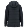 'Shiny Zipper Pull' down jacket