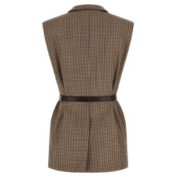 Belted vest