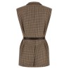Belted vest