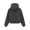 'Shiny Zipper Pull' down jacket