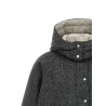 'Shiny Zipper Pull' down jacket