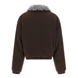 Pile down jacket