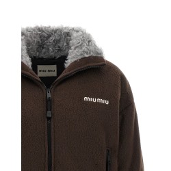 Pile down jacket