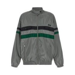 Silk blouson tec
