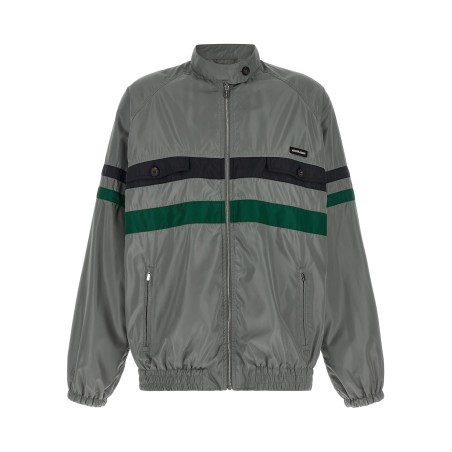 Silk blouson tec