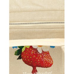 Medium 'Strawberry' shopping bag