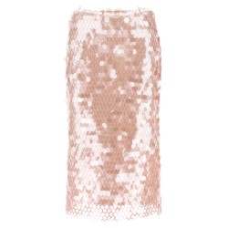 Maxi sequin skirt