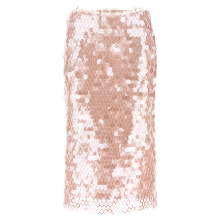 Maxi sequin skirt