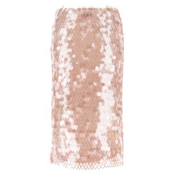 Maxi sequin skirt