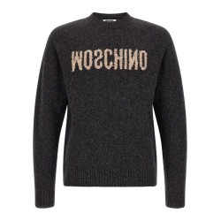 Mirrored logo sweater