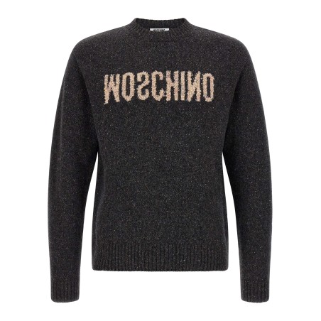 Mirrored logo sweater