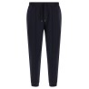 Cotton, cashmere and silk joggers