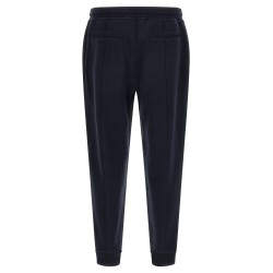 Cotton, cashmere and silk joggers