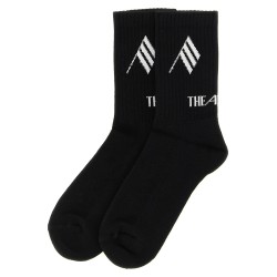 Logo intarsia socks