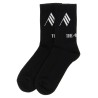 Logo intarsia socks