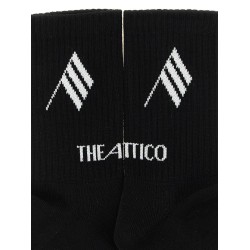 Logo intarsia socks