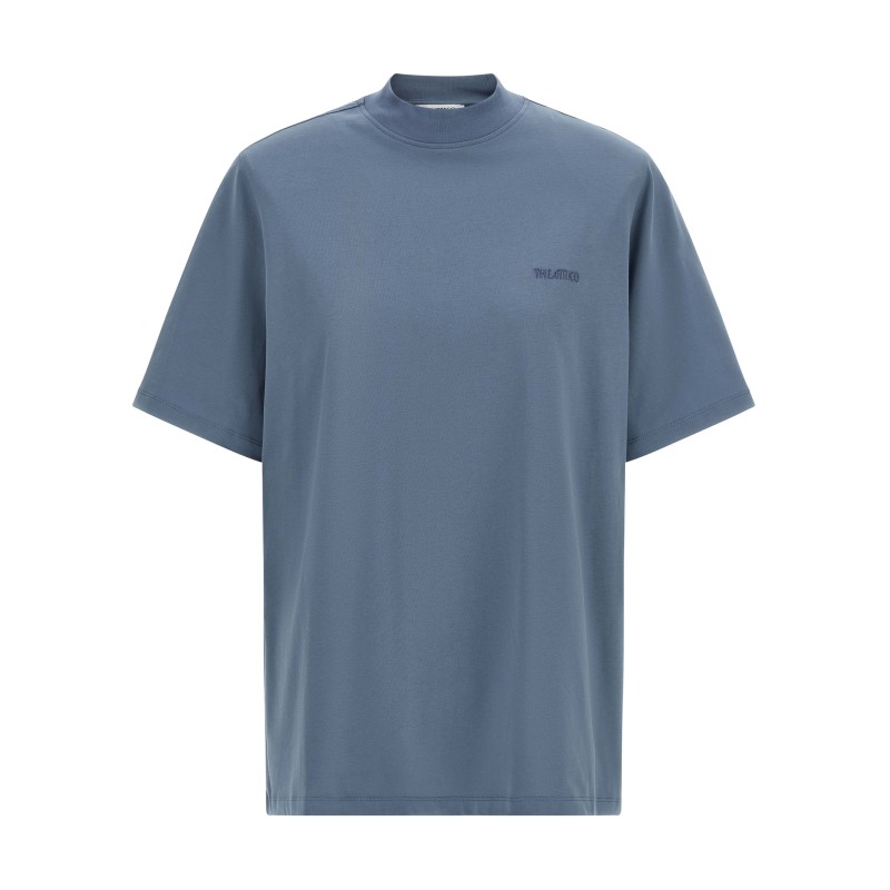 Mock-neck T-shirt