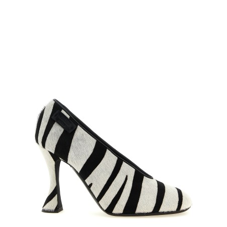 Zebra pony pumps