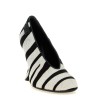 Zebra pony pumps