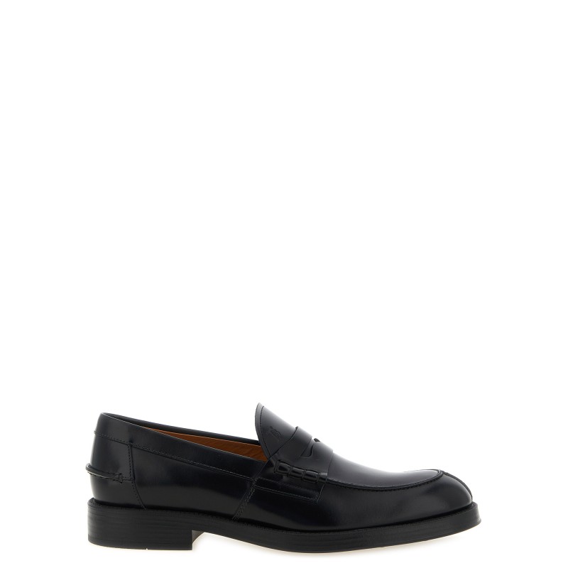 Leather loafers