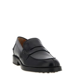 Leather loafers