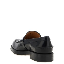 Leather loafers