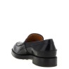 Leather loafers