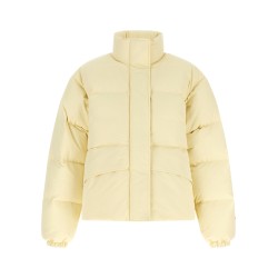 Technical fabric quilted down jacket