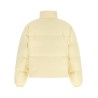 Technical fabric quilted down jacket