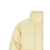 Technical fabric quilted down jacket