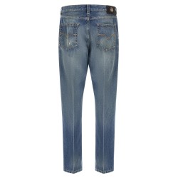 Distressed jeans